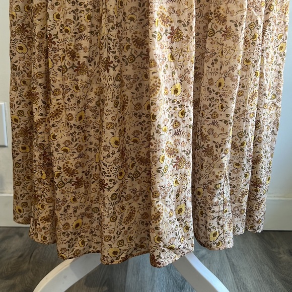 Doen Maxi Ruffle Floral Print Dress - Picture 9 of 9